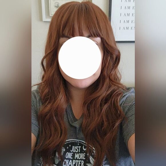 Auburn Wavy Hair Extensions - Picture 1 of 5